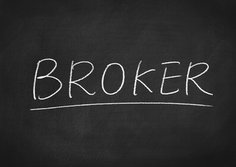 Obraz premium broker