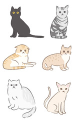 猫のイラスト