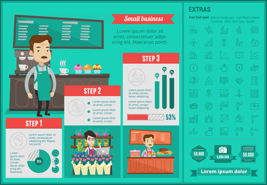 Small Business Infographic Template.