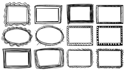 Different designs for frames