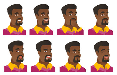 Vector set of business characters.