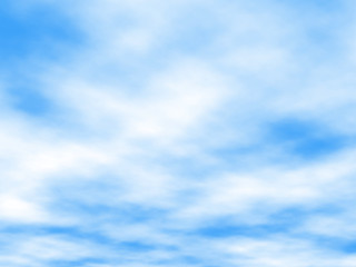 White clouds