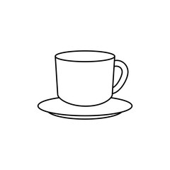 coffee cup isolated icon vector illustration design