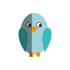 cute bird isolated icon vector illustration design