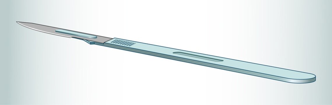 SCALPEL 
medical surgical instrument