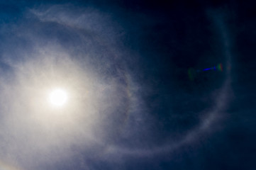 22度ハロ　幻日環 © Ihatove_inc