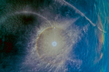 22度ハロ　幻日環 © Ihatove_inc