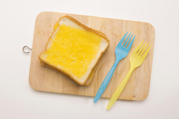 colorful sweet toast