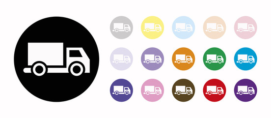 truck set icons