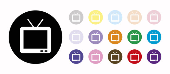 tv set icons