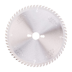 Circular saw blade for wood isolated
