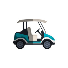 golf cart isolated icon vector illustration design