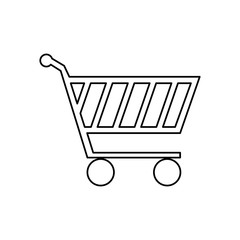 shopping cart isolated icon vector illustration design