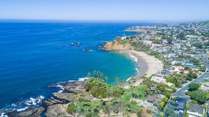 Naklejka premium Emerald Bay, Laguna Beach, Southern California 