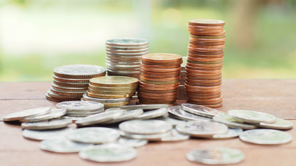 stack of coin