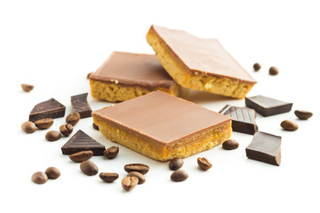 Sweet caramel dessert.