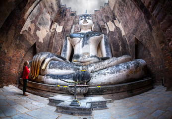 Big Buddha statue in Thailand