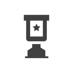 Star trophy Awards vector icons