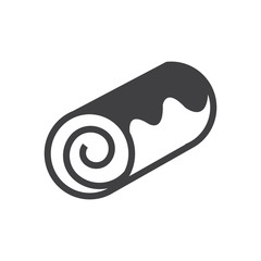 vector monochrome bakery icon