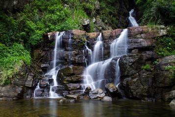 Saree Falls is a picturesque waterfall situated in Knuckles forest reserve, kandy, in Sri Lanka.
