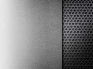 Gray chrome metallic mesh. metal background and texture 