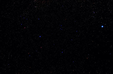 Stars and galaxy outer space sky night universe black background
