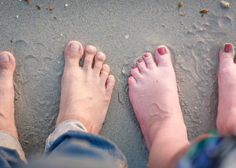 Love Couple On The Beach