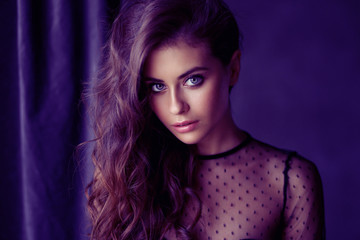Fototapeta premium Beautiful young femal model