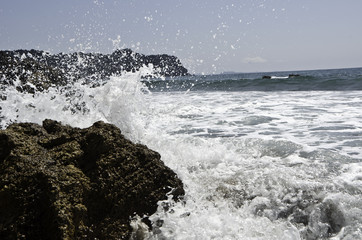 Beautiful New Zealand. Coromandel beach on a sunny day.