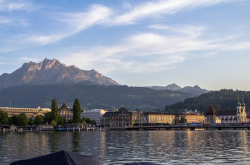 Obraz premium Lake Lucerne, Switzerland
