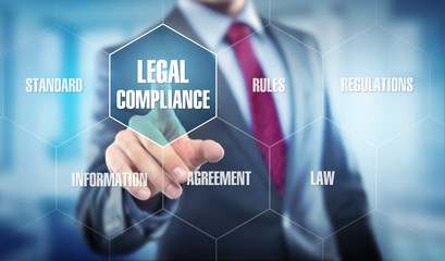 Legal compliance / Businessman