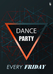 Abstract background with geometric pattern. Eps10 Vector illustration