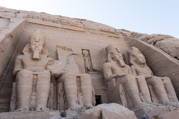 King Ramses II temple, Abu Simbel, Egypt