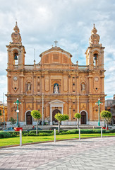 Parish Church in Msida on Malta