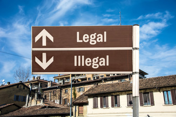 Schild 230 - Legal