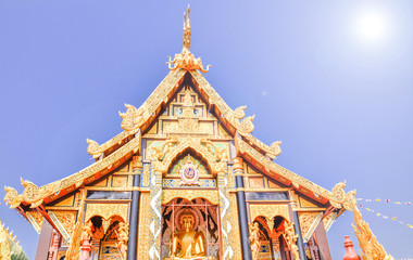 Buddha statue in Tha Mai in Thailand
