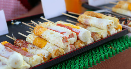 eggs on the stick