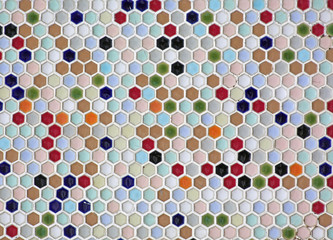 Fototapety  colorful seamless mosaic tiles background
