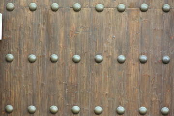 detail ancient chinese doors