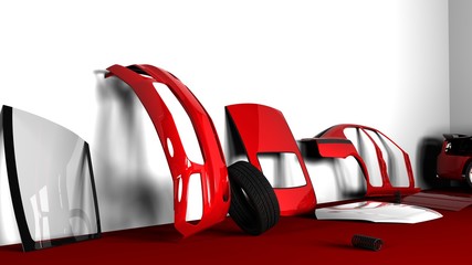 car parts CGI