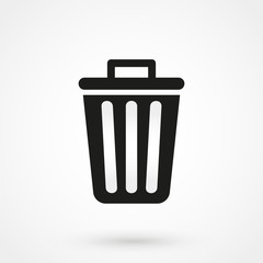 Trash can icon