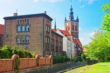 Obraz premium St Catherine Church in Gdansk