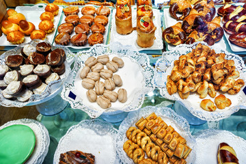 Collection of handmade biscuits and sweets in Bern