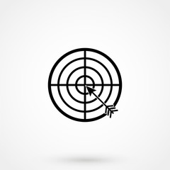 Pictograph of target