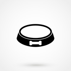 dog bowl icon