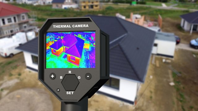 Detecting Heat Loss at the House With Infrared Thermal Camera 