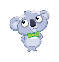 Koala is embarrassed