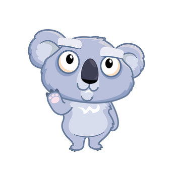 Koala says hi