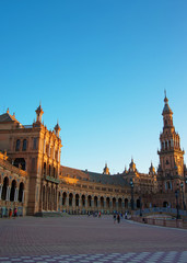 Obraz premium Plaza de Espana in Seville