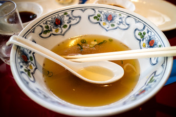 ラーメンを食べた後